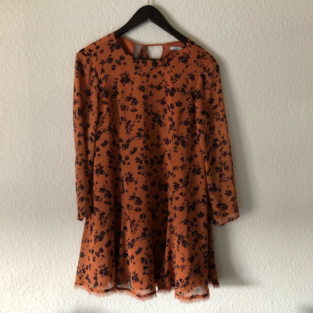 Pumpkin orange kimchi blue dress